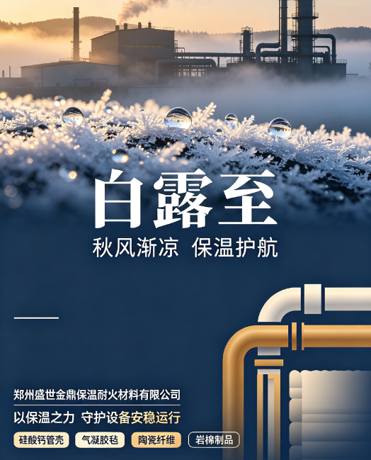 今日白露｜露凝而白，秋意渐浓，盛世金鼎祝您秋安